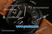 Panerai Radiomir 1940 3-Days "Paneristi Forever" PAM 532 Black DLC Case with Stick/Arabic Numeral Markers and Black Dial - 1:1 Original (H)