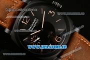 Panerai Radiomir 1940 3-Days "Paneristi Forever" PAM 532 Black DLC Case with Stick/Arabic Numeral Markers and Black Dial - 1:1 Original (H)