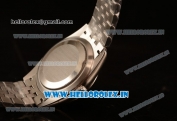 Rolex Datejust 37mm Swiss ETA 2836 Automatic Steel Case with Jubilee Steel Bezel Black Dial Roman Steel Bracelet