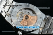 Audemars Piguet Royal Oak Swiss ETA 2824 Automatic Full Steel with White Dial and Stick Markers - 1:1 Origianl (ZF)