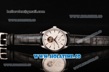 Patek Philippe Calatrava Tourbillon Swiss ETA 2824 Automatic Steel Case with Stick Markers and White Dial