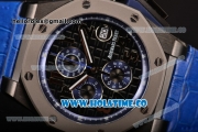 Audemars Piguet Royal Oak Offshore Chrono Miyota OS10 Quartz PVD Case with Steel Bezel Black Dial and Arabic Numeral Markers