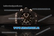 Hublot Big Bang Unico Chrono Swiss Valjoux 7750 Automatic PVD Case with Skeleton Dial and Black Rubber Strap - 1:1 Original