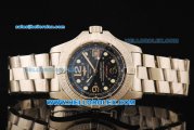 Breitling Superocean Steelfish Swiss ETA 2836 Automatic Movement Full Steel with Black Dial and Arabic Numeral/Dot Markers-1:1 Original