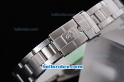 Rolex Explorer Automatic Movement Silver Case with White Dial-ladysize