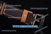 Zenith Pilot Type 20 GMT Asia ST25 Automatic PVD Case with Black Dial Arabic Numeral Markers and Brown Leather Strap
