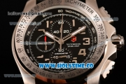Victorinox Swiss Army Miyota OS10 Quartz Steel Case with Arabic Numeral Markers and Black Dial (YF)