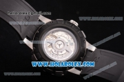 Perrelet XL Vegas Asia Automatic Steel Case with PVD Bezel and Rotating Dial