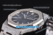 Audemars Piguet Royal Oak Swiss Quartz Steel Case/Bracelet with Blue Dial and White Stick Markers