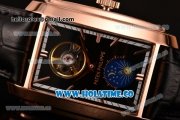 Patek Philippe Gondolo Asia Manual Winding Rose Gold Case with Black Dial and Stick Markers