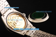 Rolex Datejust Swiss ETA 2836 Automatic Movement Full Steel with Black Dial and Roman Numeral Markers