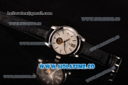 Vacheron Constantin Patrimony Tourbillon Miyota 9015 Automatic Steel Case with White Dial and Stick Markers (YR)