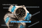 Breitling Colt Swiss ETA 2824 Automatic Steel Case/Bracelet with Black Dial and Stick Markers