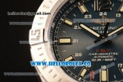 Breitling Colt Swiss ETA 2824 Automatic Steel Case/Bracelet with Blue Dial and Stick Markers