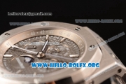 Audemars Piguet Royal Oak Perpetual Calendar Asia Automatic Steel Case with Grey Dial and Steel Bracelet