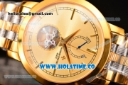 Vacheron Constantin Patrimony Tourbillon Two Tone with Gold Dial and Stick Markers