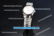 Rolex Datejust Swiss ETA 2671 Automatic Steel Case with Grey Dial Diamonds Markers and Steel Bracelet (BP)