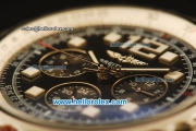 Breitling Chronospace Automatic Full Steel with Black Dial