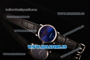 Audemars Piguet Jules Audemars Miyota 9015 Automatic Steel Case with Blue Dial and Silver Stick Markers