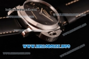 Panerai Luminor Marina 1950 3 Days PAM 359 Clone P.9000 Automatic Steel Case with Black Dial and Black Leather Strap (SF)