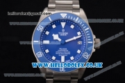 Tudor Pelagos Swiss ETA 2824 Automatic Titanium Case/Bracelet with Blue Dial and White Markers (ZF)