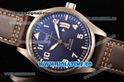 IWC Pilot's Watches Mark XVII Edition "Le Petit Prince" Swiss ETA 2892 Automatic Steel Case with Blue Dial and White Arabic Numeral Markers