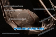 Audemars Piguet Royal Oak Chronograph Miyota OS20 Quartz Steel Case with White Dial and Steel Bracelet