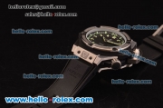 Hublot King Power Oceanographic Diver 4000 Swiss Valjoux 7750-SHG Automatic Titanium Case and Caseback with Black Dial