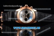 Corum Bubble Tourbillon Asia ST25 Automatic Rose Gold Case with Grey Dial and Black Leather Strap