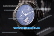 Hublot Big Bang Caviar Asia ST25 Automatic PVD Case with Black Dial and Black Rubber Strap