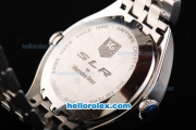 Tag Heuer SLR Mercedes-Benz Swiss Valjoux 7750 Automatic Movement Full Steel with White Dial and Silver Stick Markers