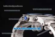 Cartier Calibre de Cartier Diver Swiss ETA 2824 Automatic Stainless Steel Case/Bracelet with Blue Dial and Roman Numeral Markers (ZF)