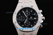 Audemars Piguet Tachymeter Quartz Movement with Black Dial