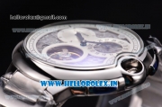 Cartier Ballon Bleu De Tourbillon 42mm Asia Atuomatic Steel Case with Skeleton Dial and Roman Numeral Markers