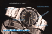 Rolex Oyster Perpetual Submariner Asia 2813 Automatic Full Steel with Yellow Markers -ETA Coating