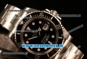 Rolex Submariner 3135 Auto 904L Steel Case with Black Dial and Steel Bracelet - 1:1 Origianl (AR)