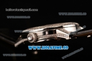 Jaeger-LeCoultre Rendez-Vous Joaillerie And Complications Tourbillon Enamel Swiss Tourbillon Manual Winding Steel Case with Enamel Dial and Diamonds Bezel