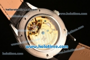 Patek Philippe Complications Asia R10-Tourbillon Automatic Steel Case with Black Dial and Silver Roman Numeral Markers