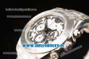 Rolex Daytona OS20 Chronograph Quartz Skeleton Dial All Steel