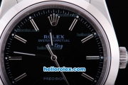 Rolex Air-King Oyster Perpetual Automatic with Black Dial