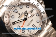 Rolex Explorer II Steel Case With Original Movement White Dial 216570 w