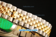 Rolex Datejust Automatic Movement ETA Coating Case with Gold Bezel and Two Tone Strap-36mm