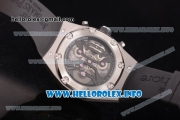 Audemars Piguet Royal Oak Offshore Chrono Miyota Quartz Steel Case with PVD Bezel Black Dial and Rubber Strap (EF)