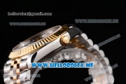 Rolex Datejust II Asia 2813 Automatic Two Tone Case/Bracelet with Stick Markers and Grey Dial (BP)