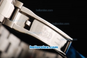 Rolex Air King Swiss ETA 2836 Automatic Movement Full Steel with Blue Dial and Red Numeral Marker