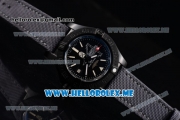 Breitling Avenger II Seawolf Boelcke Swiss ETA 2836 Automatic PVD Case with Black Dial and Black Leather Strap Red Second Hand (H) - 1:1 Original