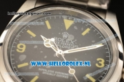 Rolex Explorer Steel Case Asia Auto with Black Dial and Steel Bracelet