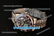 Rolex GMT-Master II 2836 Auto Steel Case with Black Dial and Steel Bracelet