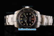 Rolex Sea-Dweller Automatic Movement Ceramic Bezel with Black Dial and White Markers-Original 1:1 imitate