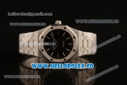 Audemars Piguet Royal Oak Clone AP Calibre 3120 Automatic Steel Case with Black Dial and Steel Bracelet (EF)